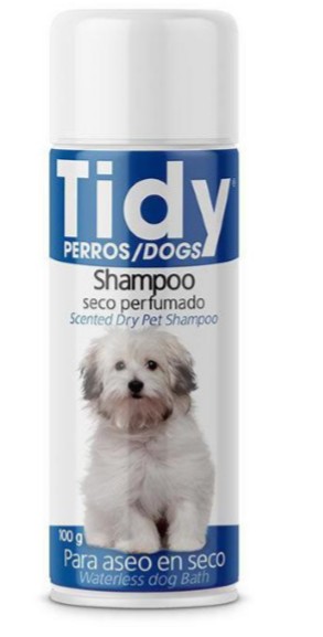 Shampoo en Seco para perro TIDY