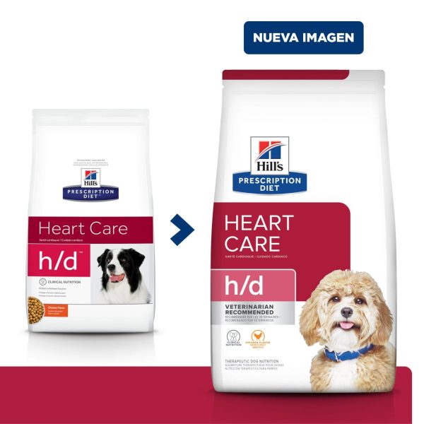 Hill's Prescription Diet h/d, Cuidado del corazón, Alimento para Perro