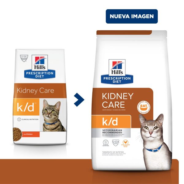 Hill's Prescription Diet Feline Alimento K/D 1.81 Kg