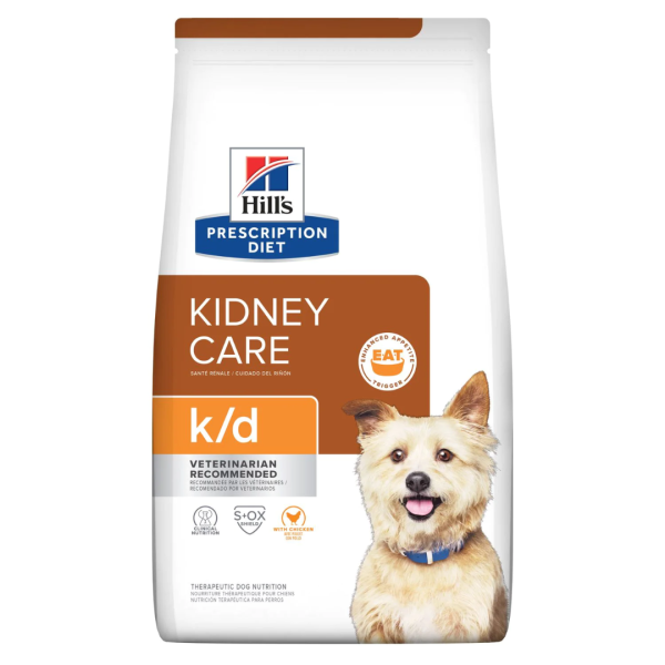Hill's Prescription Diet k/d, Cuidado renal, Alimento para Perro