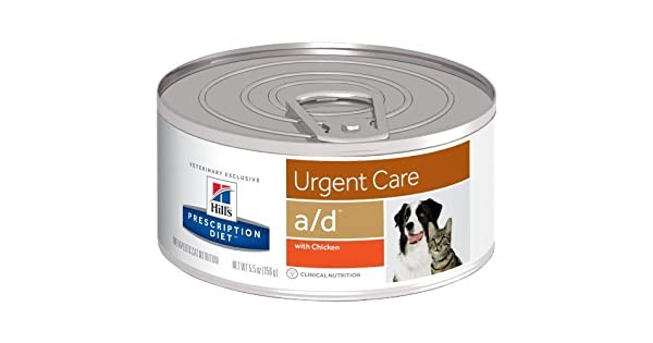 Hill's Prescription Diet a/d, Recuperación, Alimento para Perro o Gato 156grs lata
