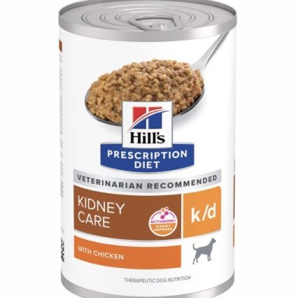 Hill's Prescription Diet k/d, Salud Renal, Estofado,Alimento para Perro, 370grs