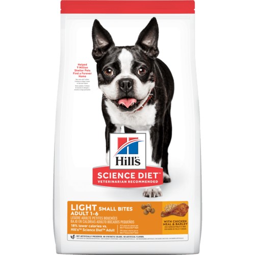 Hill's Science Diet Adult Light Small Bites, alimento de control de peso para perros adultos