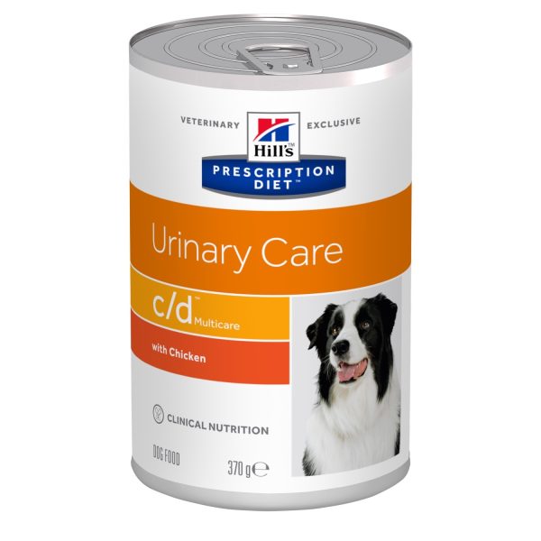 Hill's Prescription Diet c/d, Cuidado Urinario, Alimento para Perro, 370grs