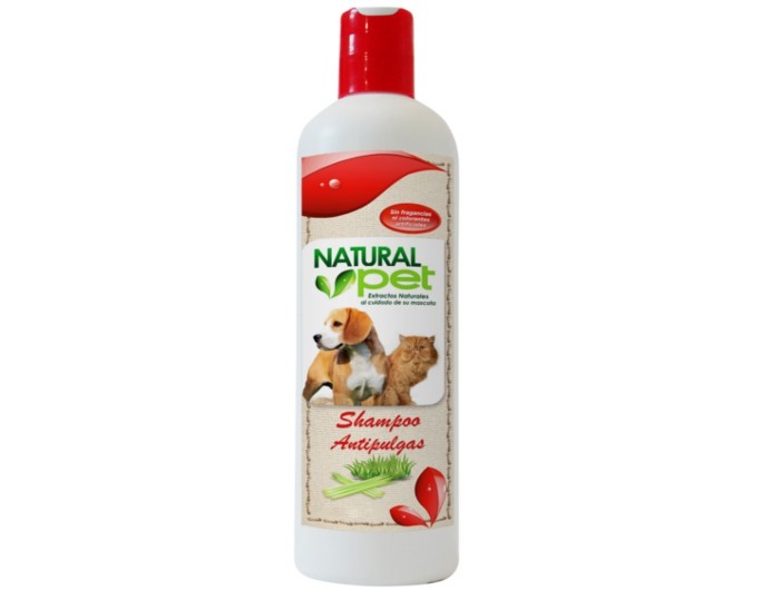 Natural Pet Shampoo Antipulgas