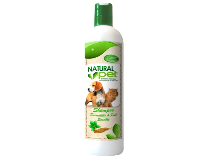 Natural Pet Shampoo Dermatitis y Piel Sensible