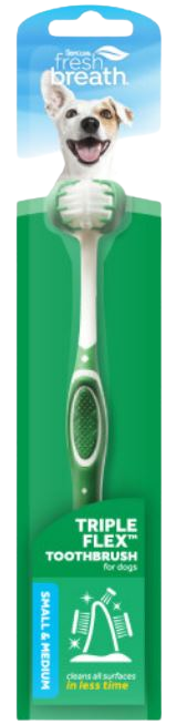 Cepillo dental para perro pequeño TropiClean