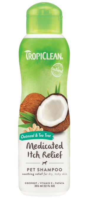 Shampoo de avena y árbol de té para perro TropiClean