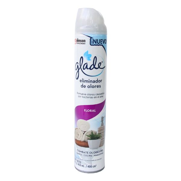 Glade Eliminador de Olores Floral 400ml