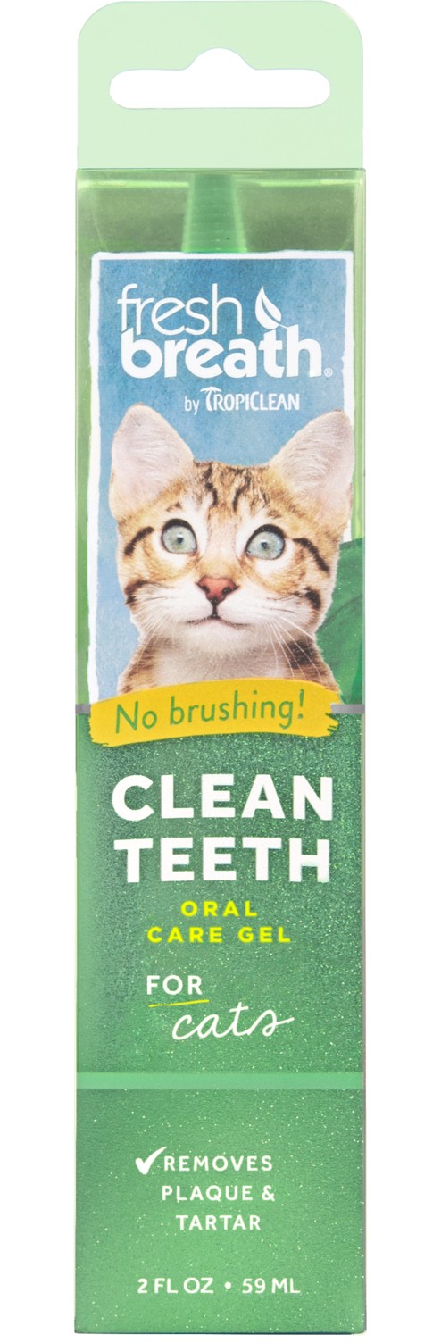 Gel anti placa y sarro para gatos TropiClean