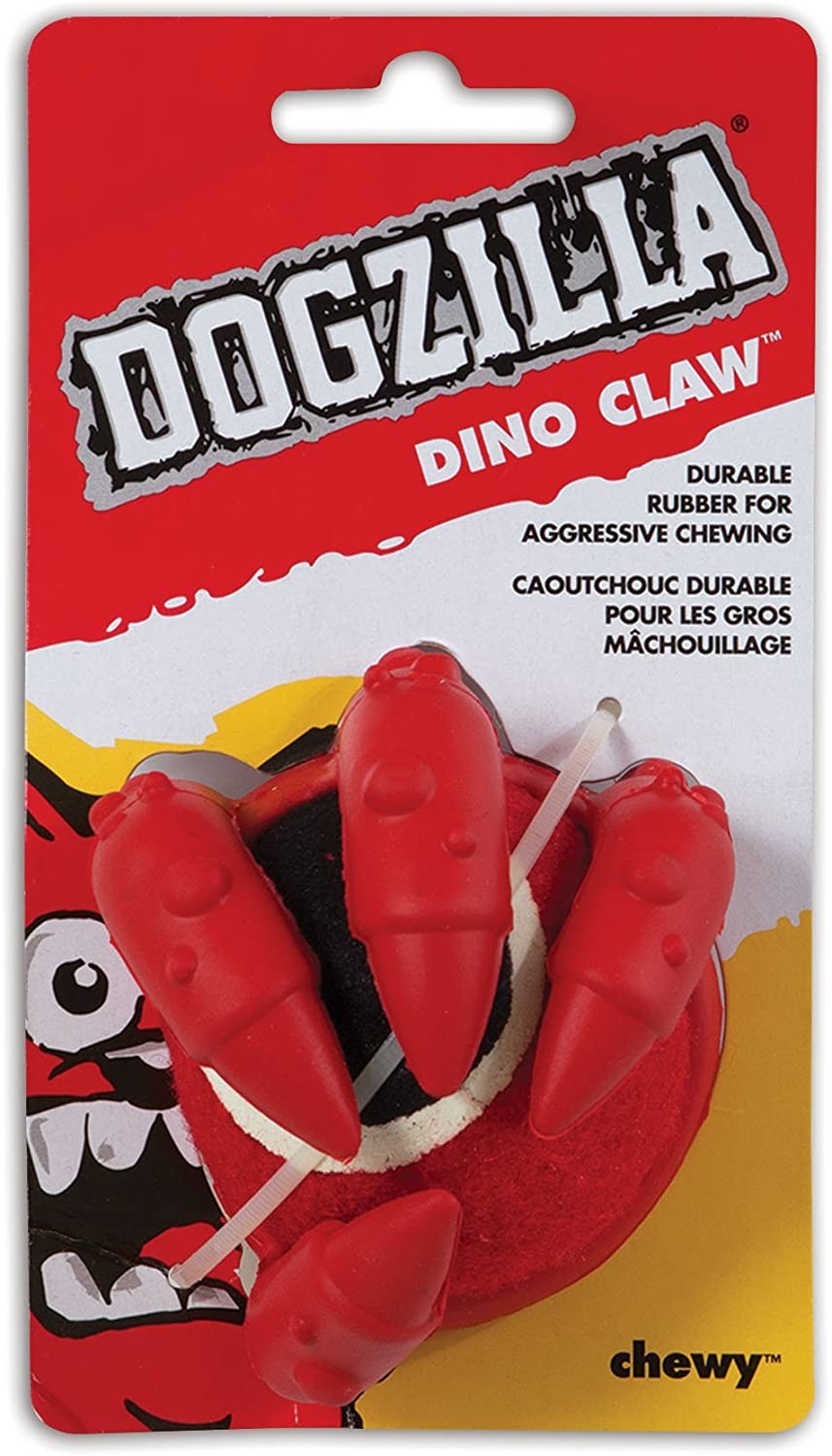 Dogzilla Dino Garra Chew juguetes para perros