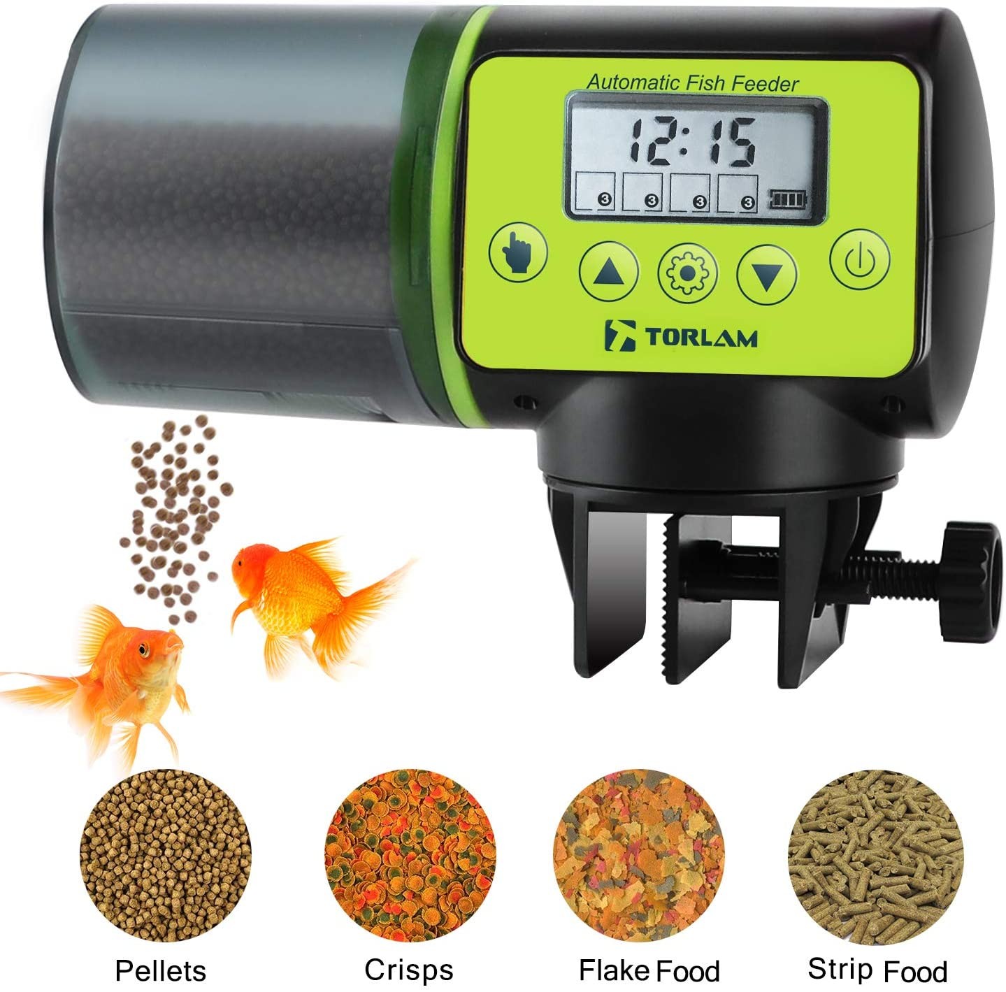 Alimentador automático para peces