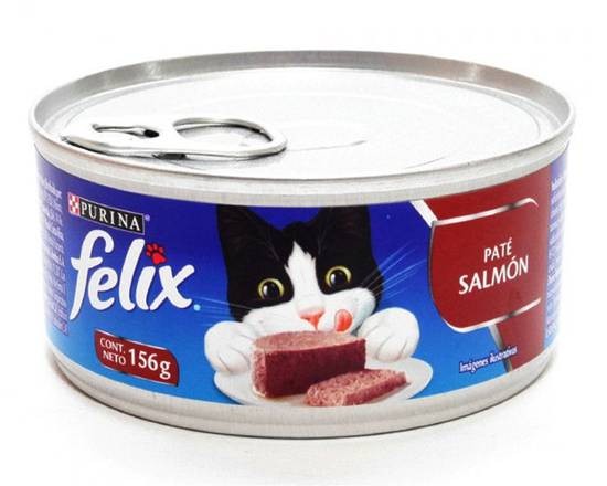 Lata Felix para gato sabor paté Salmón