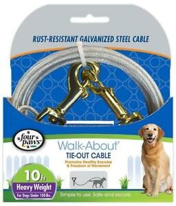 TIE-OUT CABLE HEAVY WEIGHT 10FT