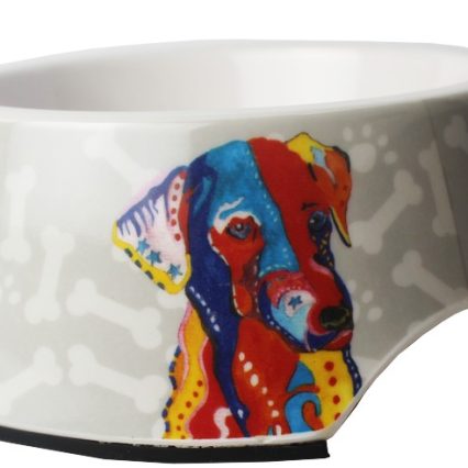 Plato de perrito artistico
