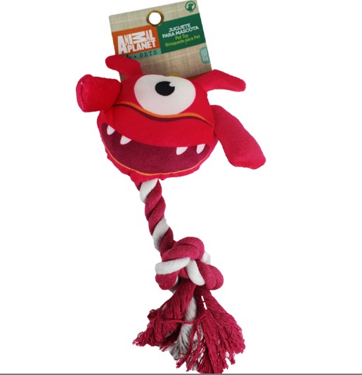 Juguete Monstruos con Bola y mecate Animal Planet