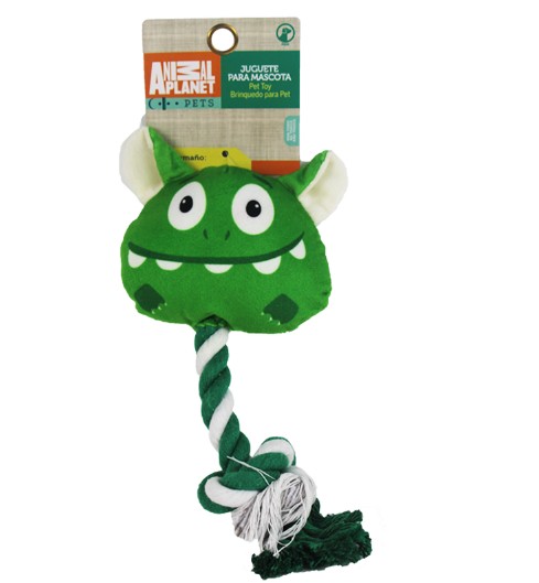 Juguete Monstruos con Bola y mecate Animal Planet