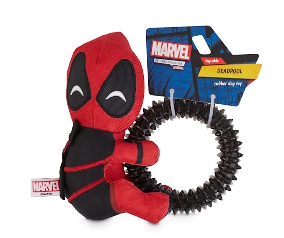 Juguete de goma para perro Marvel Deadpool S