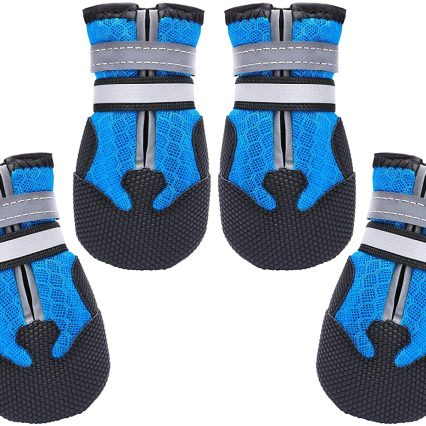 Dimicoo botas para perros antideslizantes