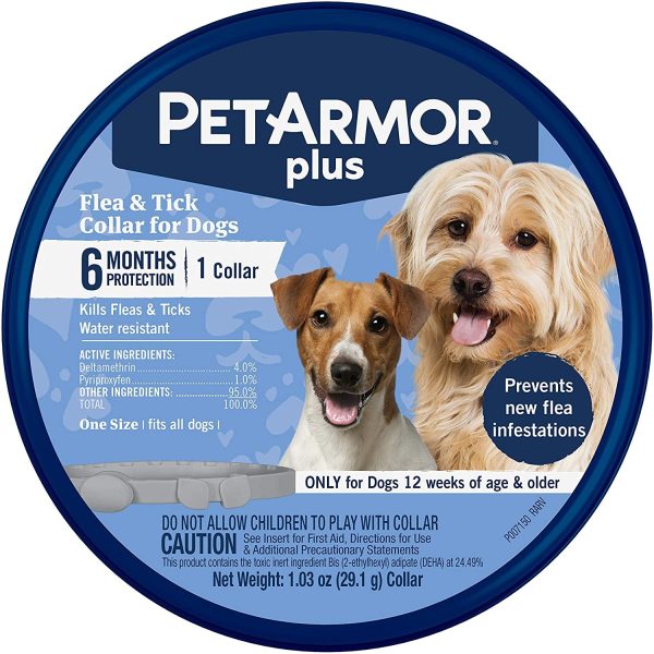 PetArmor Plus Flea & Tick Collar para perros
