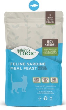 Nature's Logic Feline Sardine Meal Feast 1.5kg