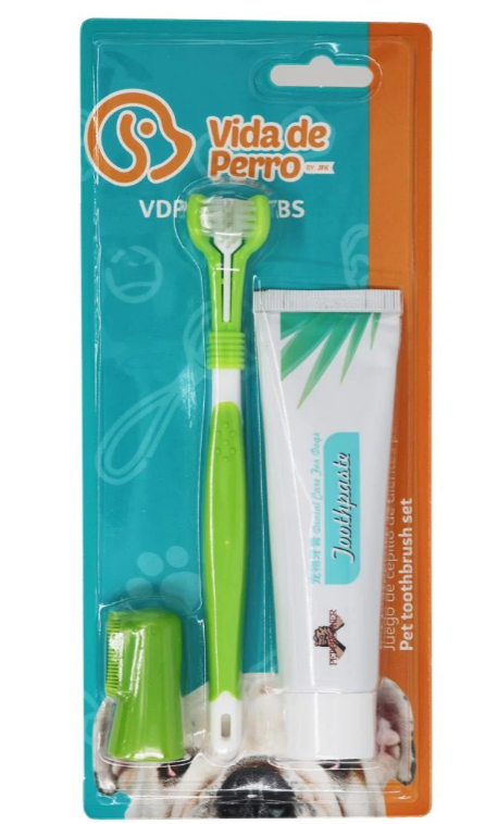Kit dental para mascotas VIDA DE PERRO