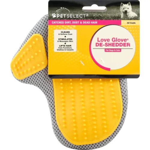 Pet Select Love Glove De-Shedder