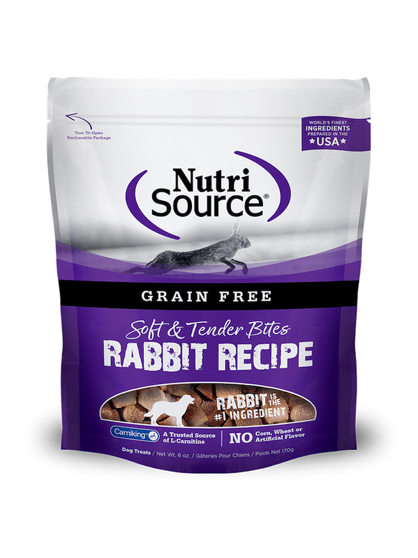 NUTRISOURCE GRAIN FREE- BITES DE CONEJO