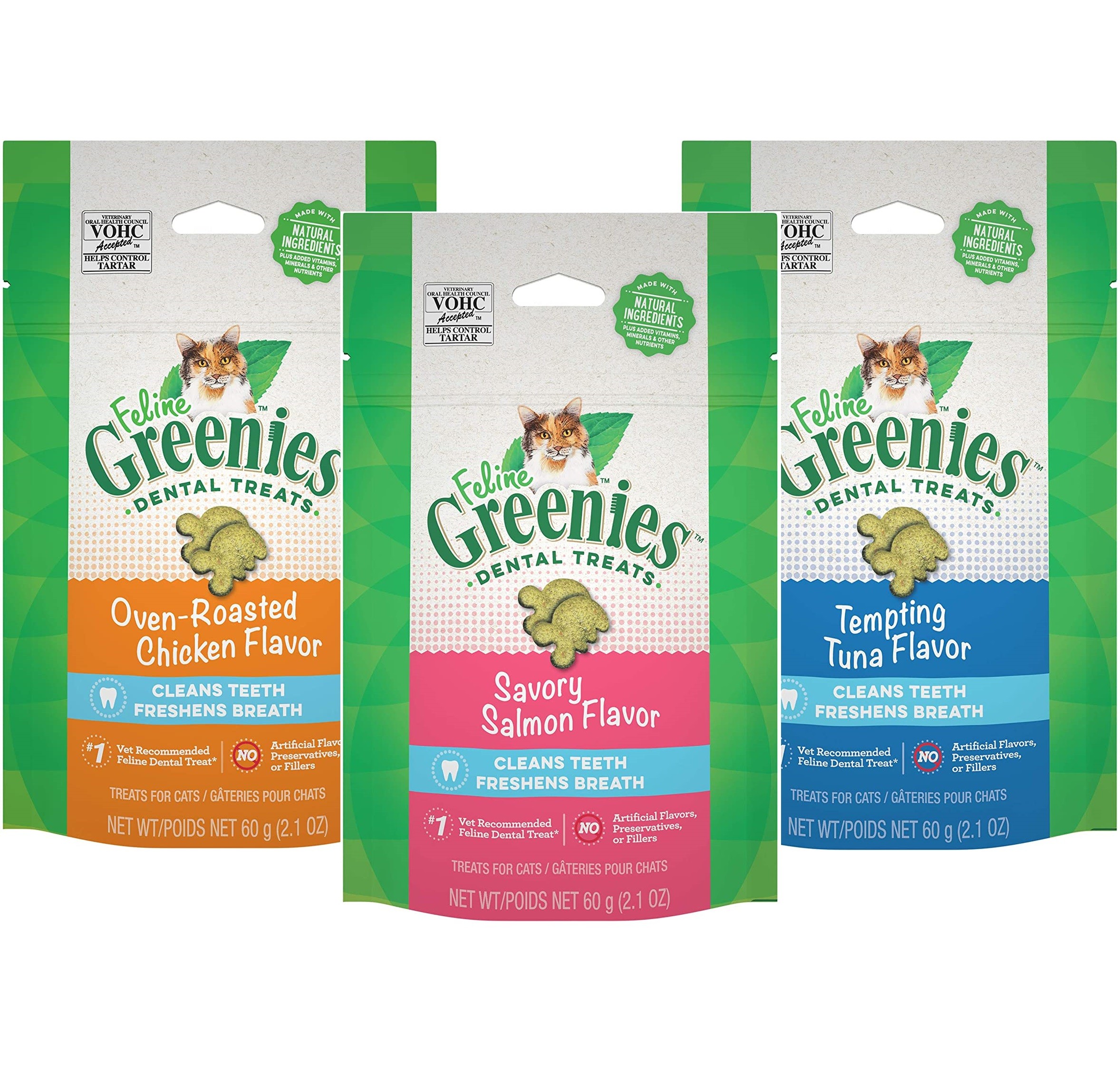 Greenies Treats Dentales para gato (2.1oz)