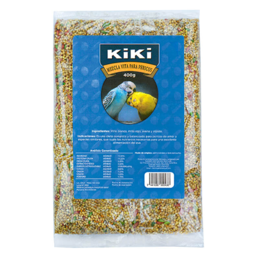 ALIMENTO PARA PERICOS DE AMOR KIKI 22KG