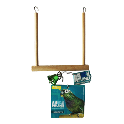 COLUMPIO DE MADERA PARA AVES ANIMAL PLANET
