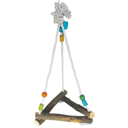 COLUMPIO TRIANGULAR PARA AVES ANIMAL PLANET