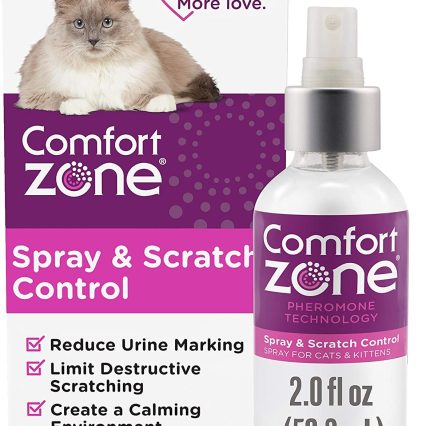 Comfort Zone Spray & Scratch Control Cat Spray calmante