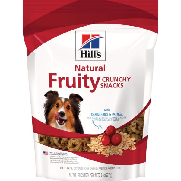 Hill's Science Die Crunchy Fruity Snacks with Cranberries & Oatmeal Dog Treat