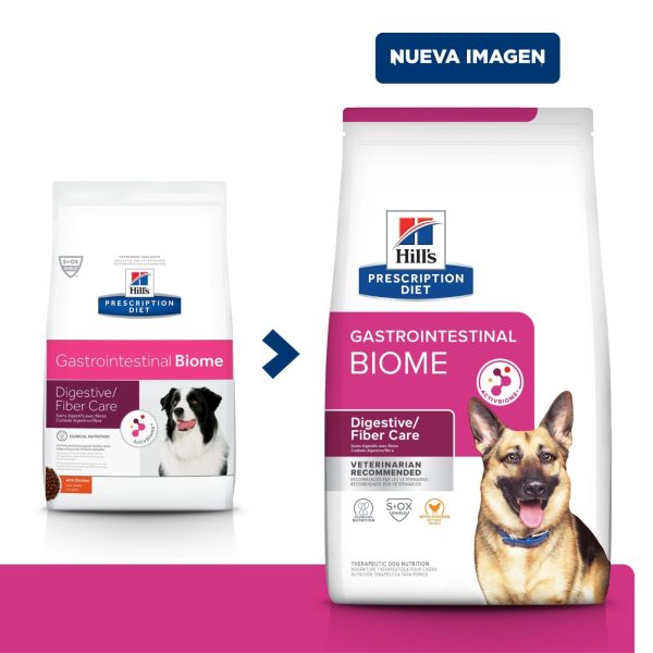 Hill's PRESCRIPTION DIET Gastrointestinal Biome Alimento para Perros con Pollo