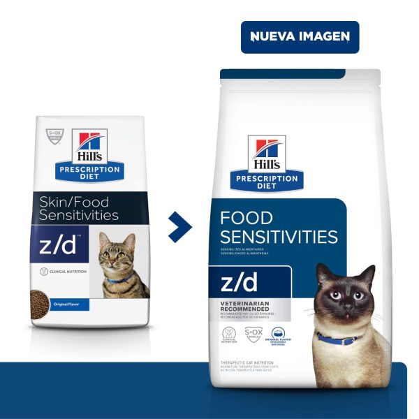 Hill's Prescription Diet z/d Food Sensitivities 1.81kg Gato