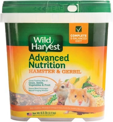 Alimento para Hamster y gerbil Wild Harvest 4.5 Lb