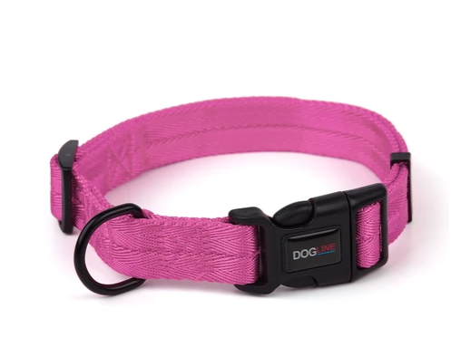 Collar Nylon Rosado - Dogline