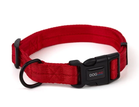 Collar Nylon Rojo - Dogline
