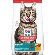 Hill's Science Diet Adult 7+ Indoor, alimento para gatos adultos mayores de interiores 1.58kg