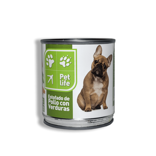 Petlife- Estofado de pollo y verduras 220 g