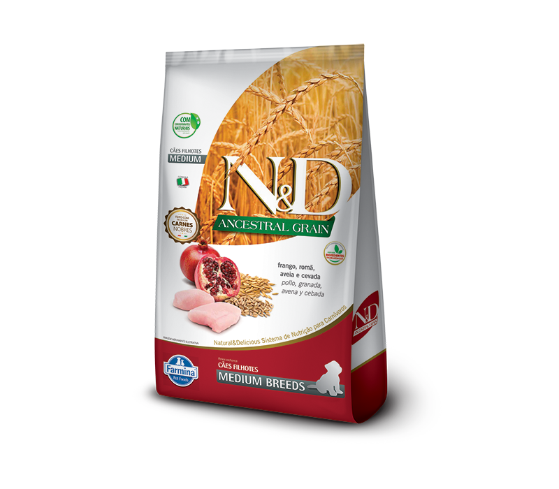 Farmina N&D Ancestral Cachorros Medianos 2.5kg