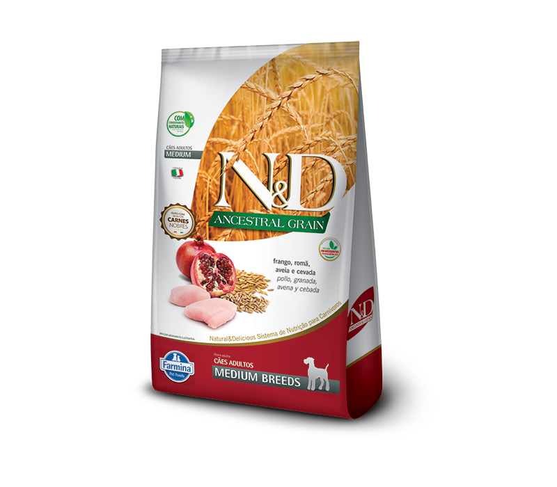 Farmina N&D Ancestral Adultos Medianos 2.5kg