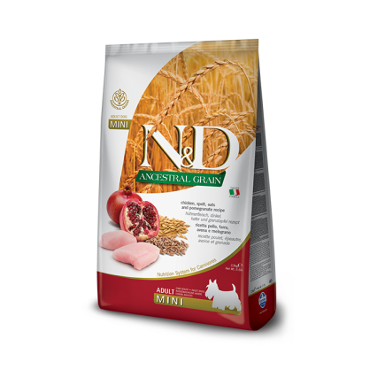 Farmina N&D Ancestral Adultos Mini 2.5kg