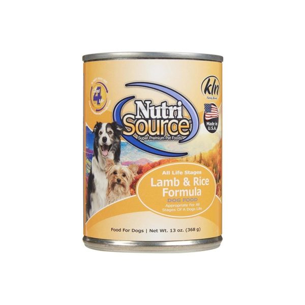 NutriSource Alimento En Lata Cordero 368gr