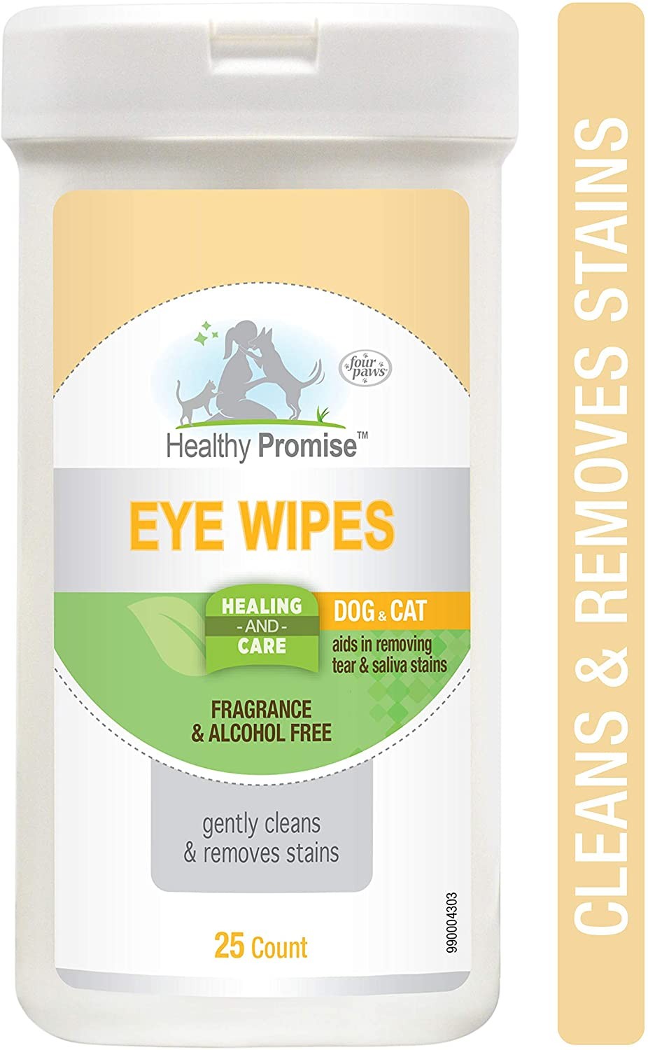 Toallitas para ojos de perro y gato 25 unidades