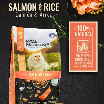 Total Nutrition Gato y Gatito - Salmon & Arroz