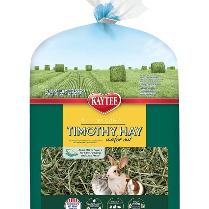 Kaytee Heno natural Timothy para mascotas de animales pequeños 60oz