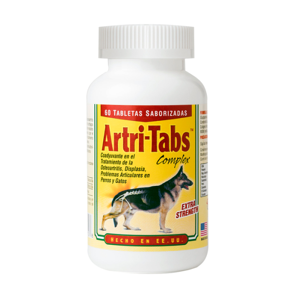 Artri-Tabs - Suplemento nutricional para perros y gatos