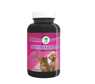 Multivitaminas para perro y gatos en crecimiento
